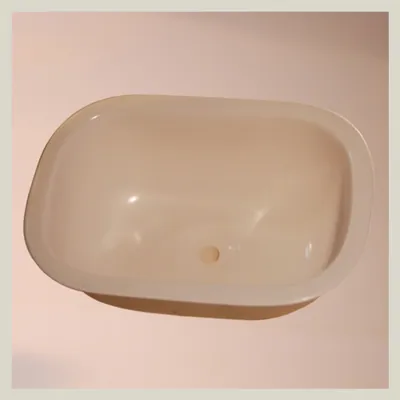 Bacha de Fibra de vidrio 28×18