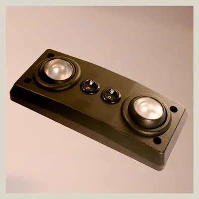 Direccional doble LED 2X2W c/llave