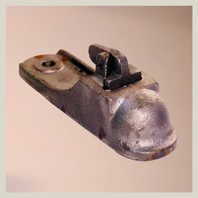 Enganche acero c/traba