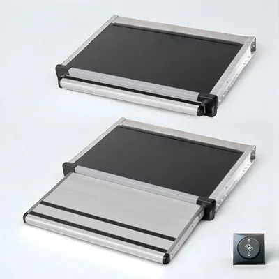 ESCALÓN DESLIZABLE para motorhome 12V 55 cm