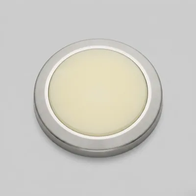 Farol LED redondo 8,5 cm multivoltaje 12/24V con aro cromado