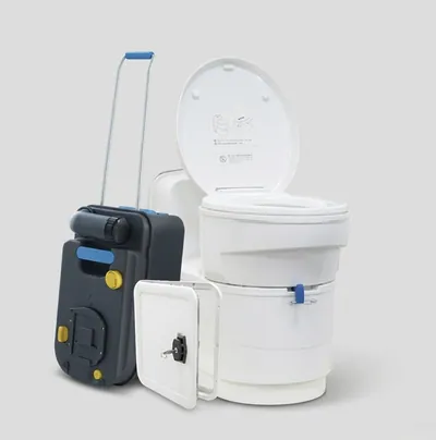 Inodoro Cassette 17L FREUCAMP Giratorio (incluye tapa exterior)