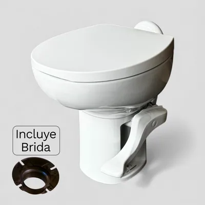 Inodoro Thetford Aqua Magic Style II ALTO (con taza de LOZA)