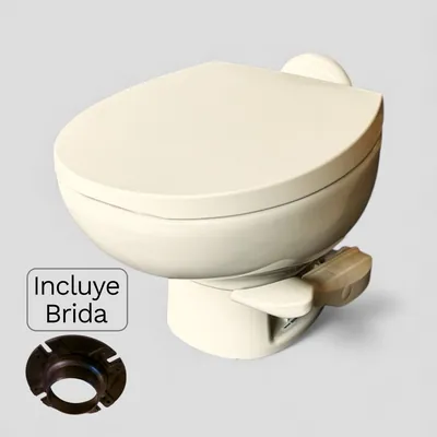 Inodoro Thetford Aqua Magic Style II Bajo (con taza de LOZA)
