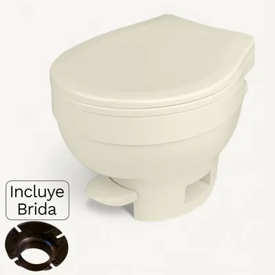 Inodoro THETFORD Aqua VI perfil bajo Beige