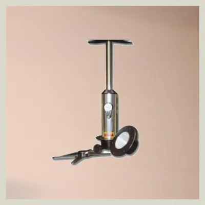 Pie de mesa bajo piso 3″ desmontable