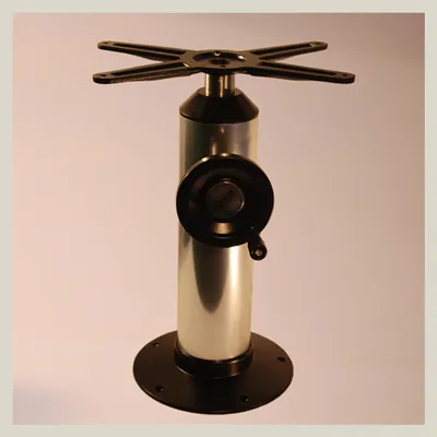 Pie de mesa regulable 4″ s/piso