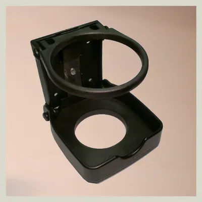 Portavasos plastico NEGRO