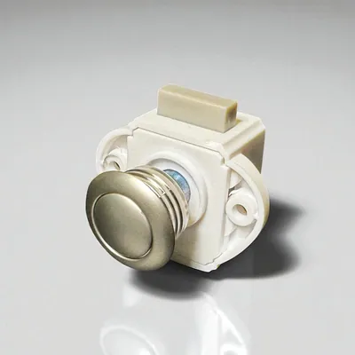 Traba push lock cromo