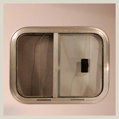 Ventana corrediza natural 100×50